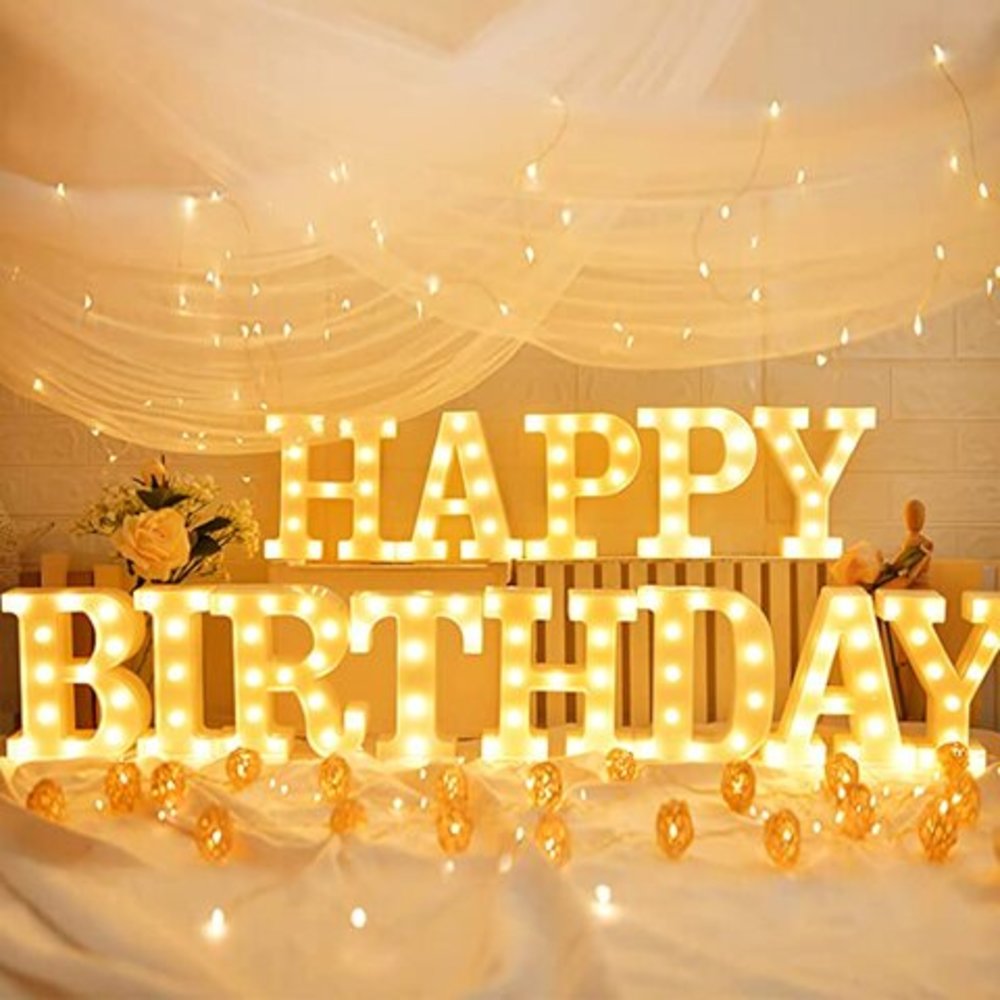 "HAPPY BIRTHDAY"